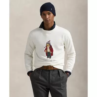 Oferta de Sudadera de felpa con Polo Bear por 199€ en Ralph Lauren