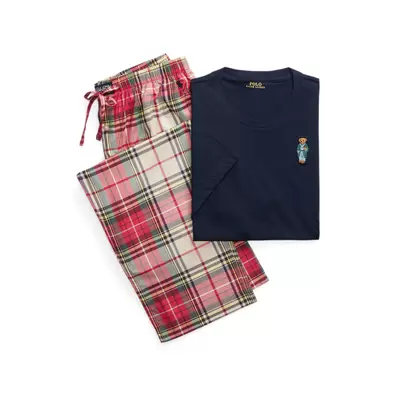 Oferta de Pijama de algodón con Polo Bear por 129,95€ en Ralph Lauren