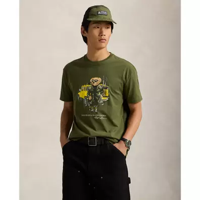 Oferta de Camiseta Classic Fit con Polo Bear por 129€ en Ralph Lauren