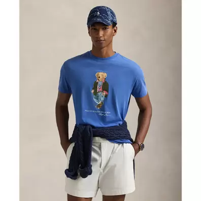 Oferta de Camiseta Classic Fit con Polo Bear por 139€ en Ralph Lauren