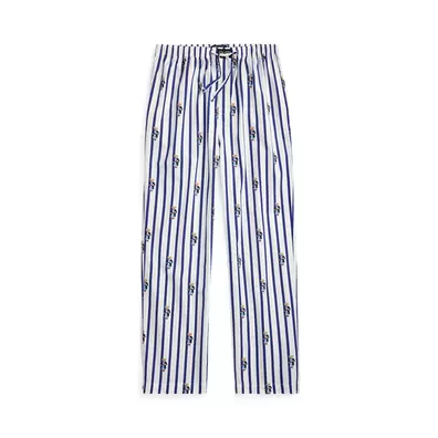 Oferta de Pantalón de pijama de algodón con rayas por 84,95€ en Ralph Lauren