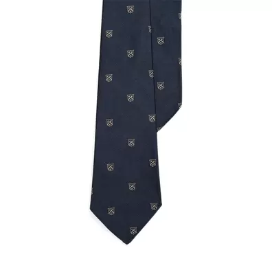 Oferta de Corbata Club vintage de seda repp por 139€ en Ralph Lauren