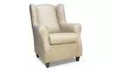 Oferta de Butaca en color magnolia piedra y patas en nogal por 169,99€ en Rapimueble