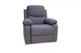 Oferta de Sillón relax manual en color gris por 299,99€ en Rapimueble