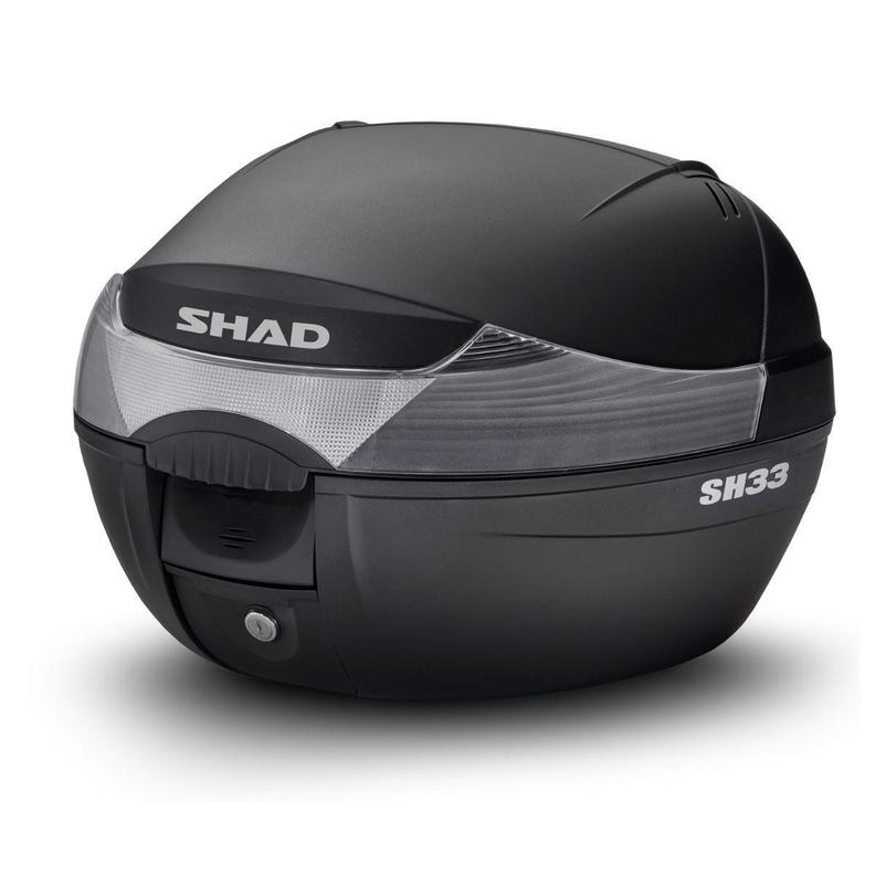 Oferta de Baúl para moto Shad SH33 Negro por 89,9€ en Repsol