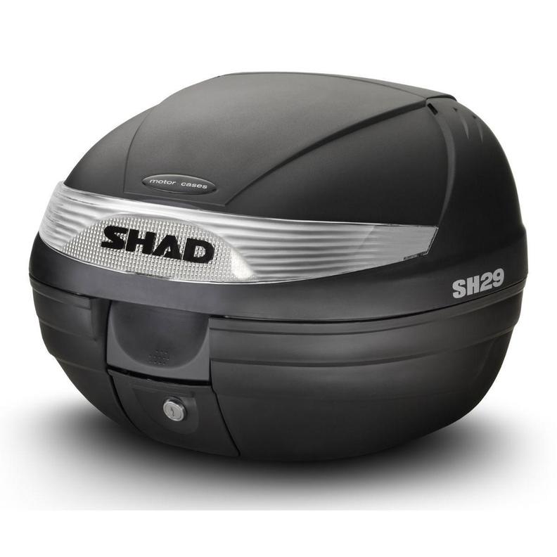 Oferta de Baúl para moto Shad SH29 Negro por 74,9€ en Repsol