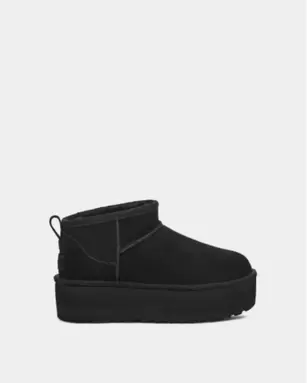 Oferta de UGG
													
					
							
				
					
						botas australianas negras  1135092 CLASSIC ULTRA MINI PLATFORM por 179,95€ en RKS