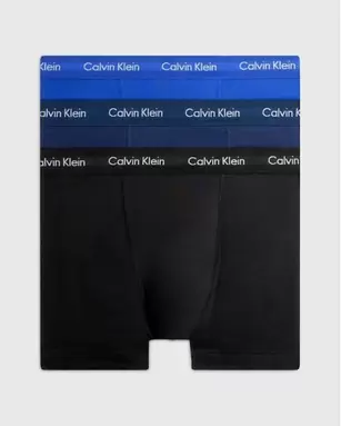 Oferta de CALVIN KLEIN
													
					
							
				
					
						 Ropa interior Boxer Hombre Multicolor 0000U2664G4KU 3P LR TRUNK por 44,95€ en RKS