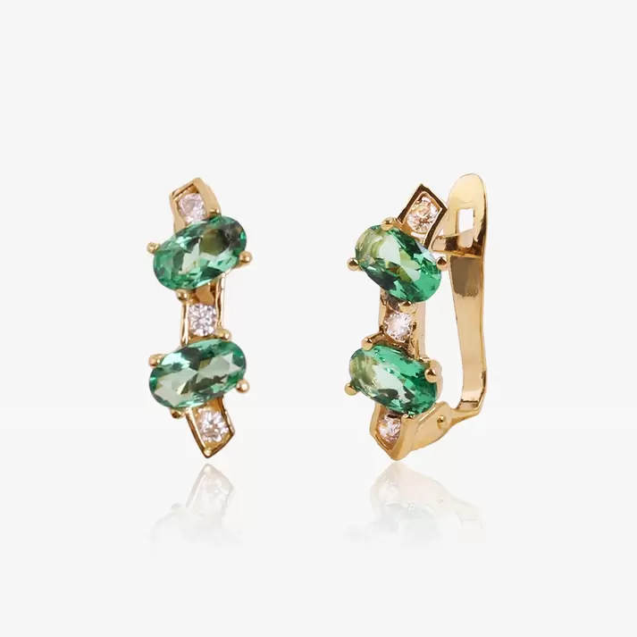 Oferta de Pendientes doble por 235€ en Roselin
