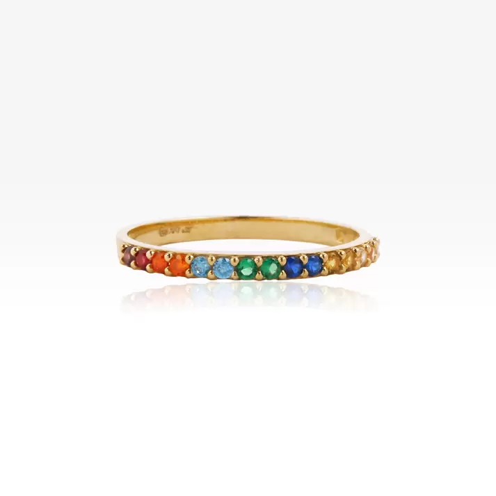 Oferta de Anillo rainbow por 235€ en Roselin