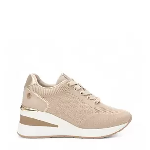 Oferta de SNEAKER KNIT CORDON BEIGE 143721 por 59,95€ en Salvador Artesano