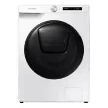 Oferta de Lavasecadora 8kg/5kg EcoBubble™ Clase E/C Blanca WD80T554DBW/S3 por 449€ en Samsung