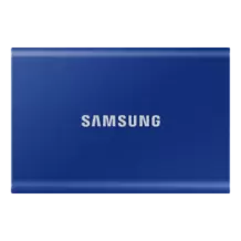 Oferta de SSD Externo Portátil T7 USB 3.2 Gen 2 2TB Azul por 289,99€ en Samsung