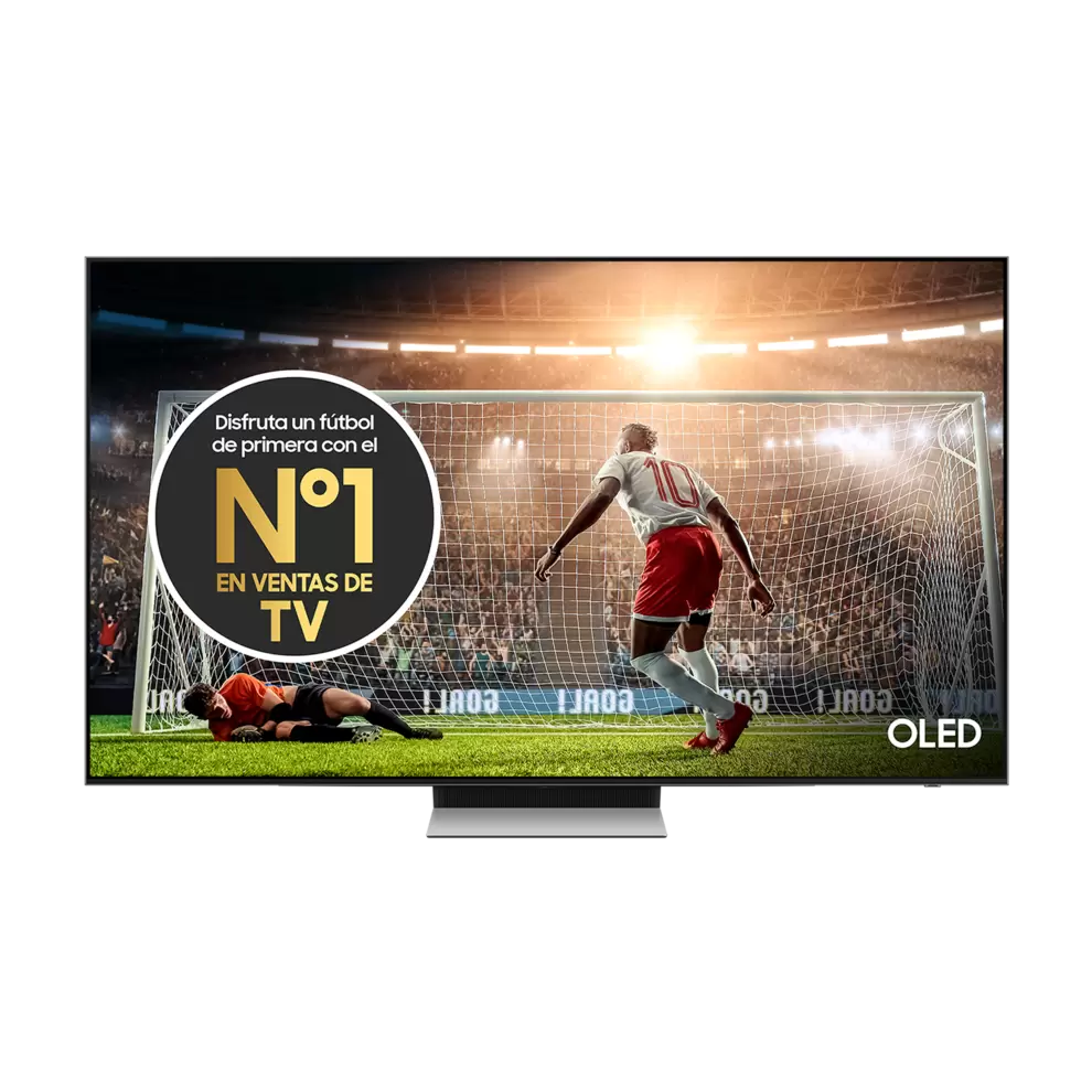 Oferta de TV S93D OLED 77” 4K Smart TV con IA 2024 por 1999€ en Samsung