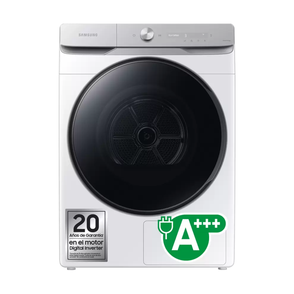 Oferta de Secadora 16Kg AI Dry A+++ Blanca DV16DG8600BWU3 por 1399€ en Samsung