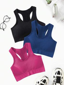 Oferta de SHEIN Yoga Basic Sujetador Deportivo Sin Costuras por 8,64€ en SheIn