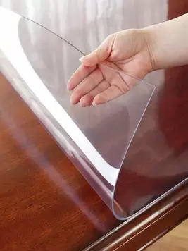 Oferta de 1 pieza Protector de mesa de cristal, tapete de escritorio de PVC por 2€ en SheIn