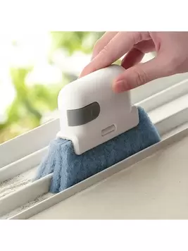 Oferta de 1 pieza Cepillo de limpieza de huecos ventana , ideal para ventana de vidrio limpieza con esquina limpieza por 1€ en SheIn