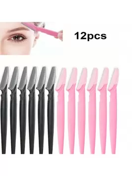 Oferta de Set de 12 piezas de afeitadoras y recortadoras de cejas, facial y corporal con funda para mujeres, set de herramientas de maquillaje para eliminación de vello, afeitado facial, recortadora de cabel... por 0,75€ en SheIn