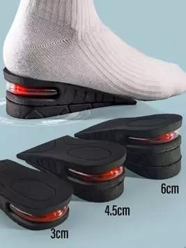 Oferta de Plantillas para aumentar la altura para hombres y mujeres, sin fatiga, dispositivo invisible para aumentar la altura con amortiguador de golpes, un gran regalo para el Año Nuevo chino, el Día de Sa... por 3,25€ en SheIn