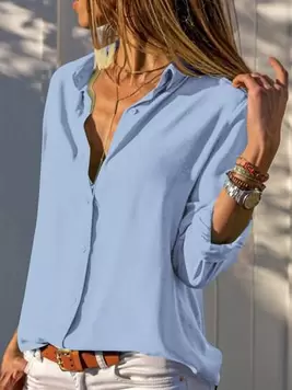 Oferta de Cottnline Camisa De Mujer por 11,47€ en SheIn