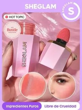 Oferta de SHEGLAM Colorete LíQuido Color Bloom-Hot Topic Rosa DíA De San ValentíN DecoracióN Amor Maquillage Fiesta Playa Viajes Ropa De Vacaciones Y2K Camping Exterior Regalo Rosa Moda Chica CosméTico Cospl... por 4,99€ en SheIn