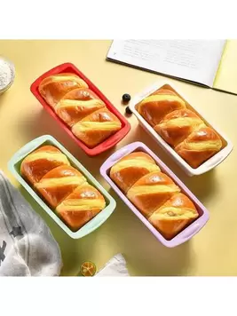 Oferta de 1 pieza Molde mini para tostadas, molde de silicona apto para vaporera y horno antiadherente, molde de pan y pastel de silicona de fácil desmolde, apto para tostadas de freidora de aire, tartas de ... por 1,95€ en SheIn