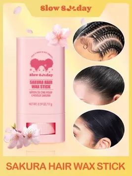 Oferta de Barra de cera para el cabello con aroma de flor de cerezo SlowSunday por 2€ en SheIn