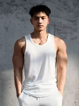 Oferta de Camiseta de tirantes estilo vintage de punto gofre grueso y resistente, prenda de compresión para fitness, camiseta sin mangas de canalé de algodón para el verano por 7,35€ en SheIn