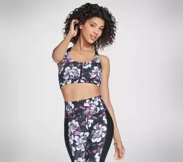 Oferta de Skechers Apparel Orchid Bloom Zip Bra por 31,99€ en Skechers