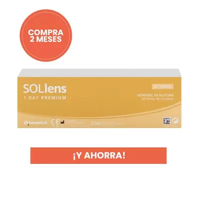 Oferta de SolLens 1 Day Silicone Premium Toric por 35€ en Soloptical