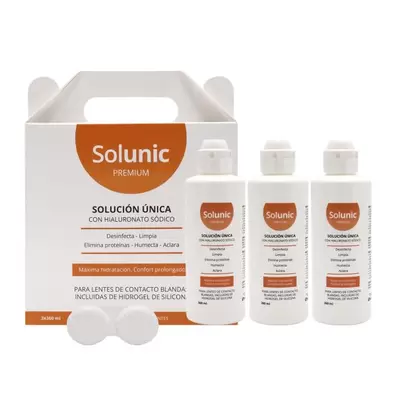 Oferta de SolUnic Premium Pack 3 Liquidos por 15€ en Soloptical