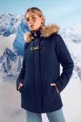 Oferta de Parka Sorona Aura repelente al agua cierre metálico por 62,99€ en Springfield