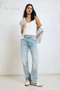 Oferta de Jeans vintage straight por 19,99€ en Springfield