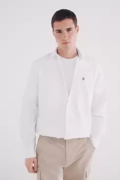 Oferta de Camisa oxford por 24,99€ en Springfield