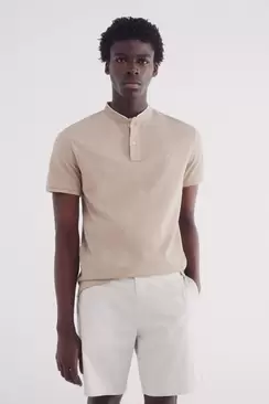 Oferta de Polo piqué mao oxford slim fit por 20,99€ en Springfield