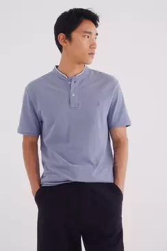 Oferta de Polo piqué mao oxford slim fit por 20,99€ en Springfield