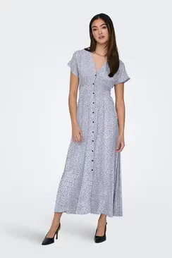 Oferta de Vestido largo regular fit por 39,99€ en Springfield