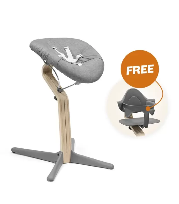 Oferta de Silla Stokke® Nomi® con Stokke® Nomi®Set Recién nacido y Baby Set por 59€ en Stokke