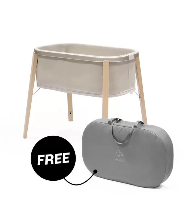 Oferta de Minicuna Stokke® Snoozi™ con bolsa por 69€ en Stokke