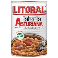 Oferta de Fabada asturiana Litoral 420 g. por 2,09€ en Super Alcoop