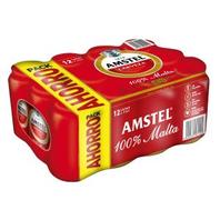 Oferta de Cerveza Amstel pack-12×33 cl por 4,8€ en Super Alcoop