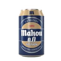 Oferta de Cerveza 0,0 tostada Mahou lata 33 cl. por 0,52€ en Super Alcoop