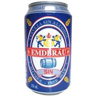 Oferta de Cerveza sin alcohol Emdbräu lata 33cl. por 0,33€ en Super Alcoop