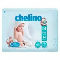 Oferta de Pañal Chelino Love t-4 (34 un.) por 6,59€ en Super Alcoop