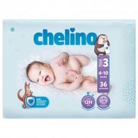 Oferta de Pañal Chelino Love t-3 (36 un.) por 6,59€ en Super Alcoop