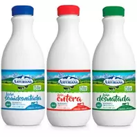 Oferta de Leche Asturiana entera 1.5 L. por 1,82€ en Super Alcoop