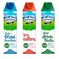 Oferta de Leche Asturiana entera Uht 1 Lt. por 1,16€ en Super Alcoop