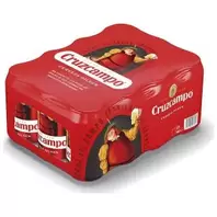 Oferta de Cerveza Cruzcampo pack 12×33 cl. por 5,16€ en Super Alcoop