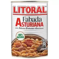 Oferta de Fabada asturiana Litoral 420 g. por 2,17€ en Super Alcoop